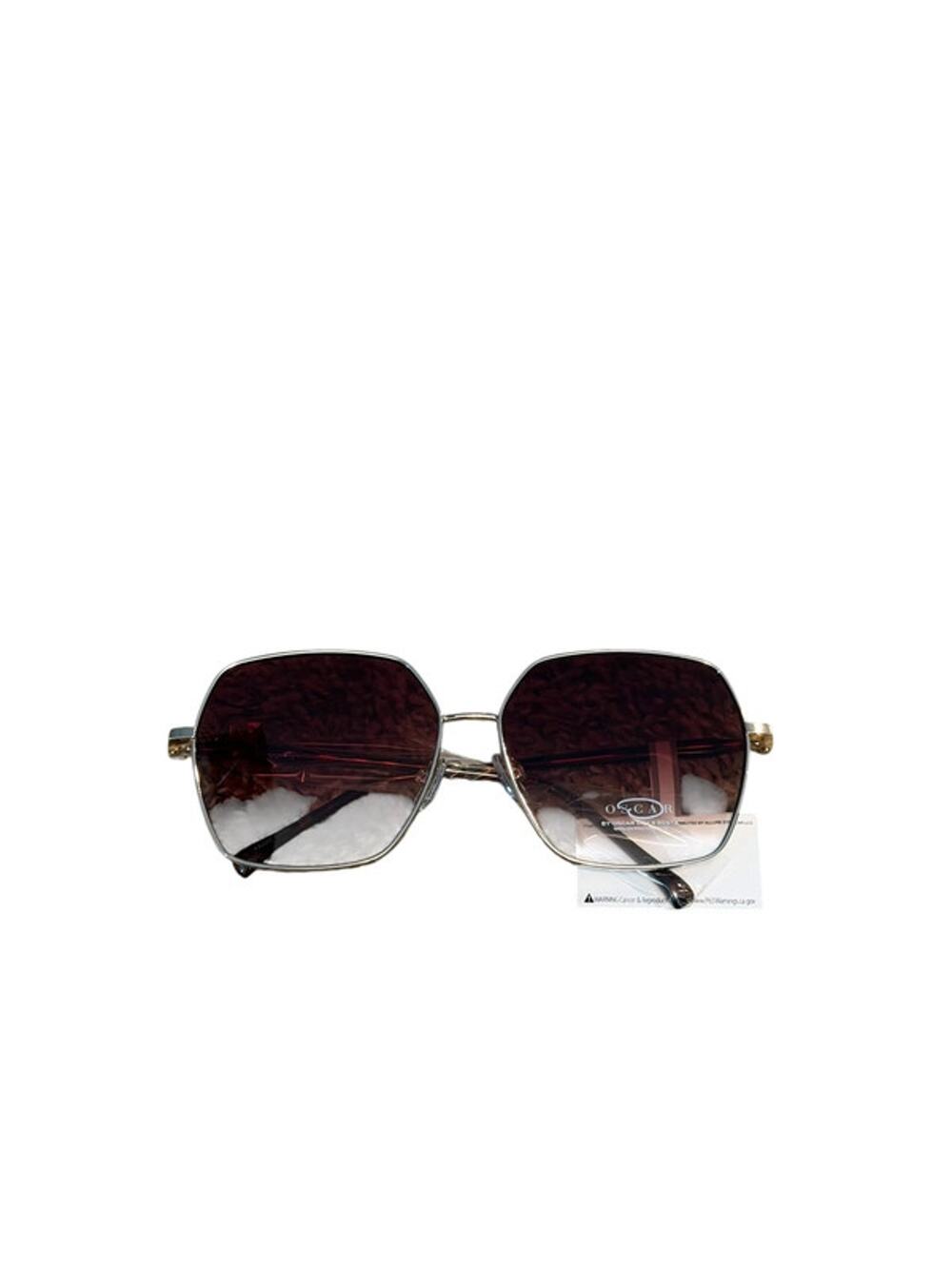 NWT Oscar by Oscar de la Renta Hexagon Sunglasses